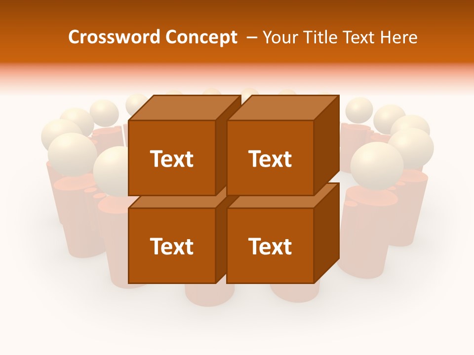 Symbolic Team #4 PowerPoint Template