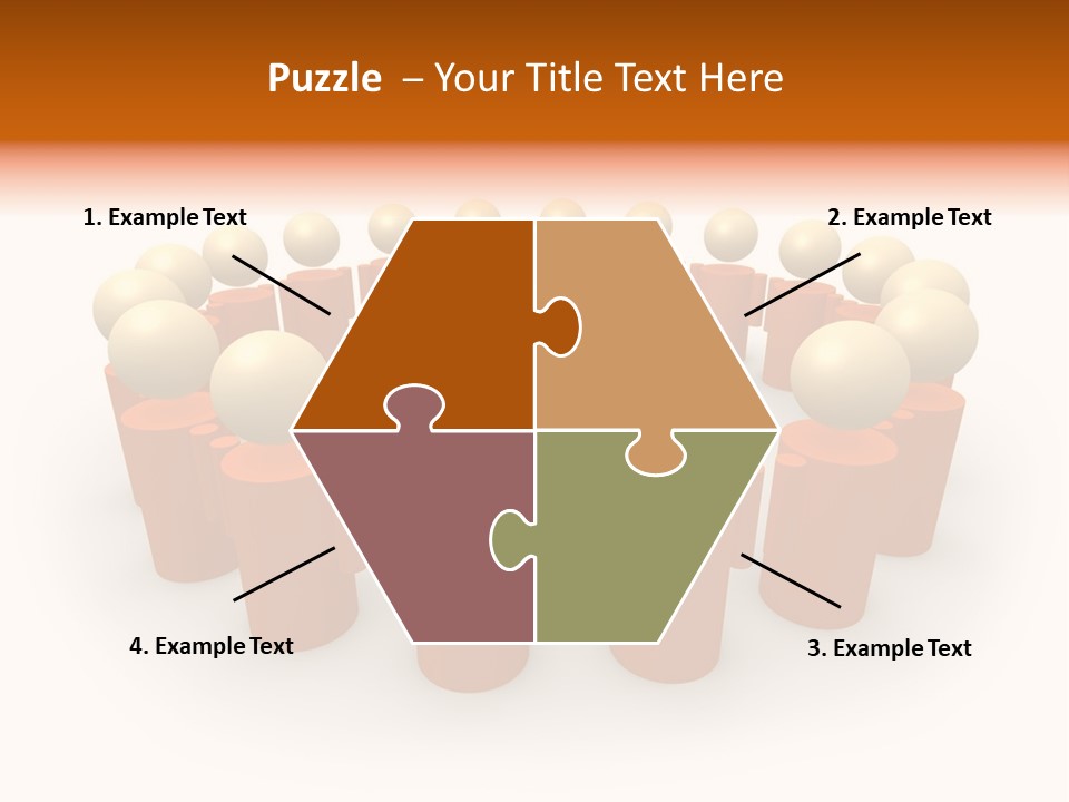 Symbolic Team #4 PowerPoint Template