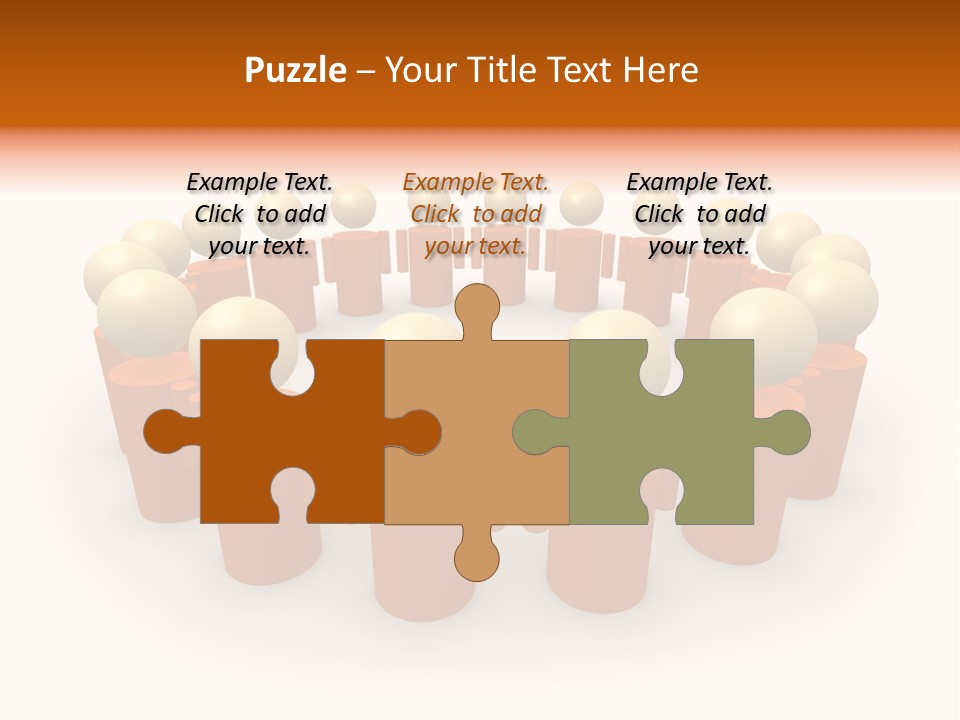 Symbolic Team #4 PowerPoint Template