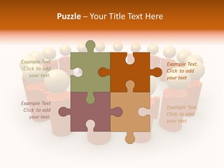 Symbolic Team #4 PowerPoint Template