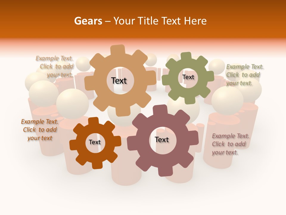 Symbolic Team #4 PowerPoint Template