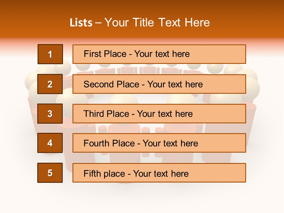 Symbolic Team #4 PowerPoint Template