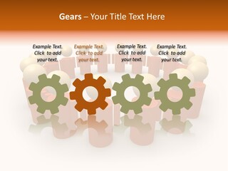 Symbolic Team #4 PowerPoint Template