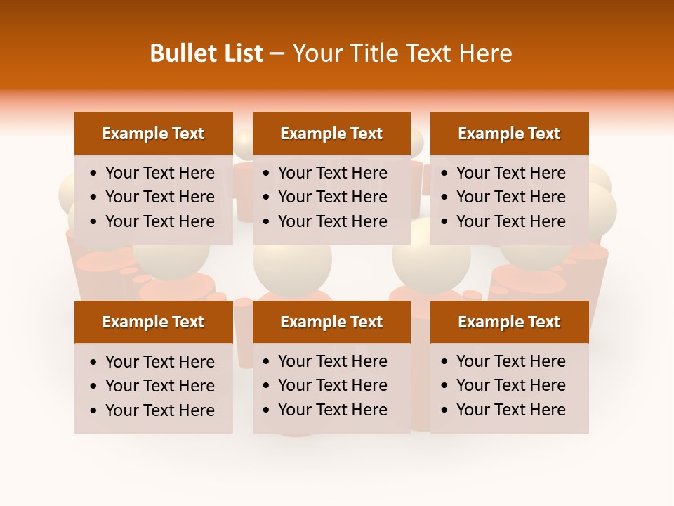 Symbolic Team #4 PowerPoint Template