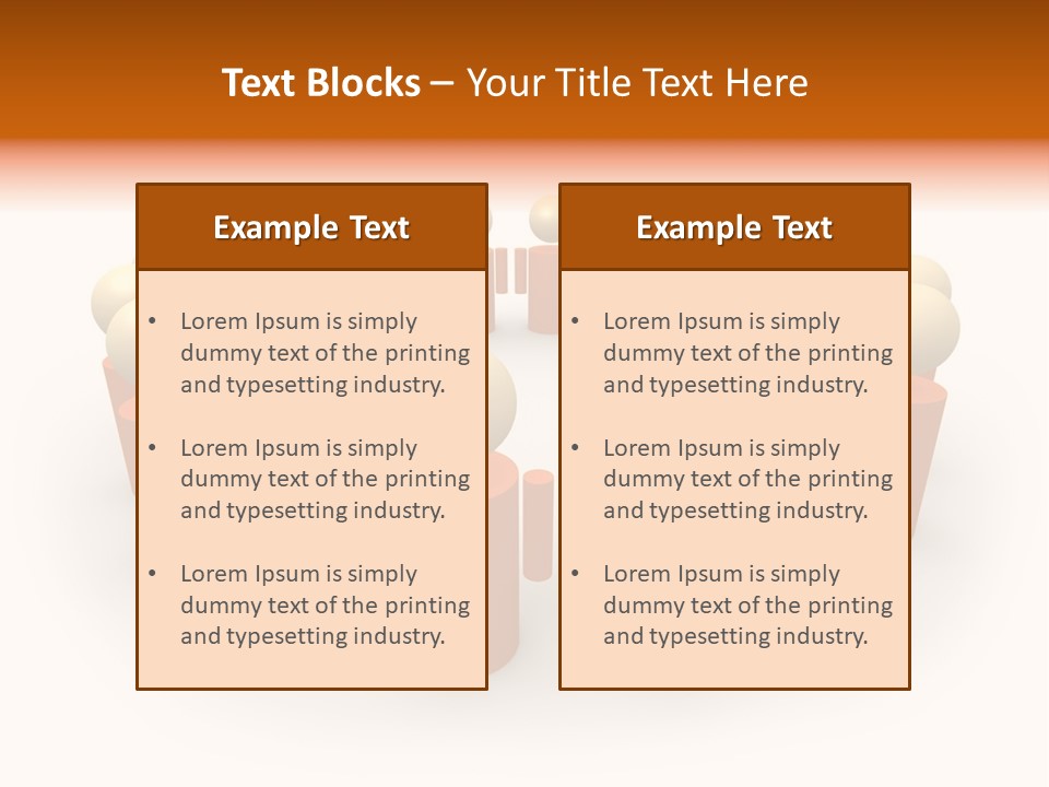 Symbolic Team #4 PowerPoint Template