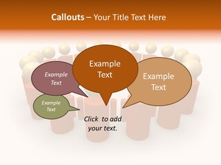 Symbolic Team #4 PowerPoint Template