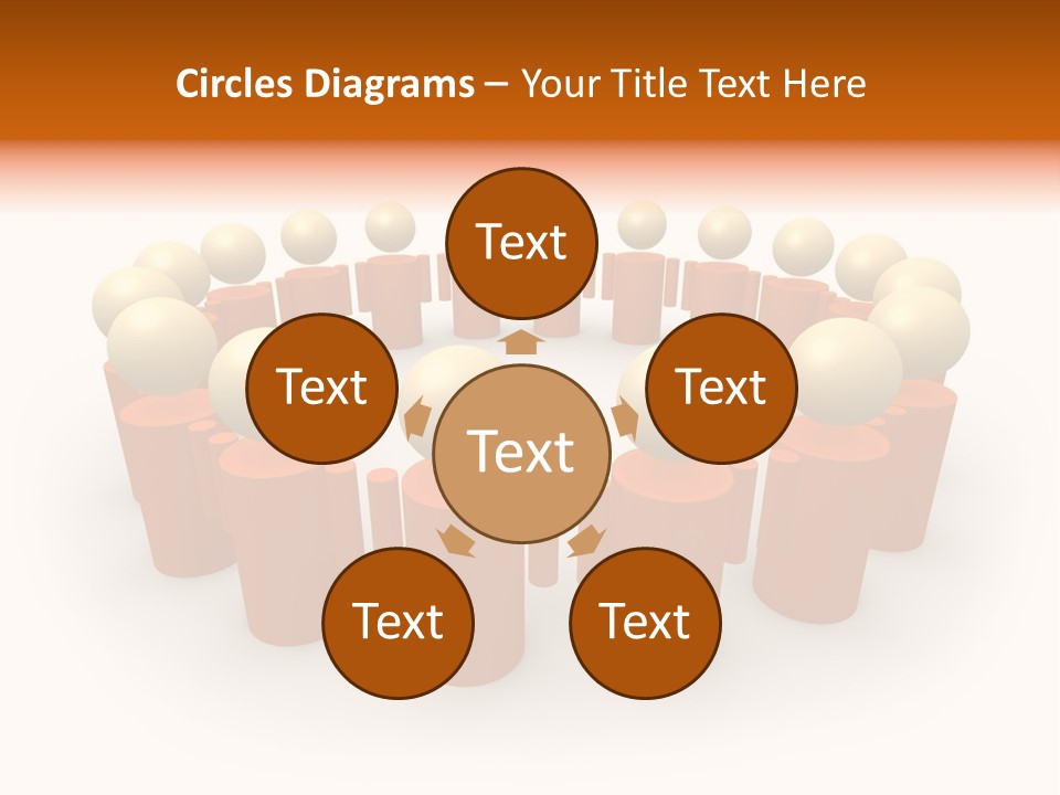 Symbolic Team #4 PowerPoint Template