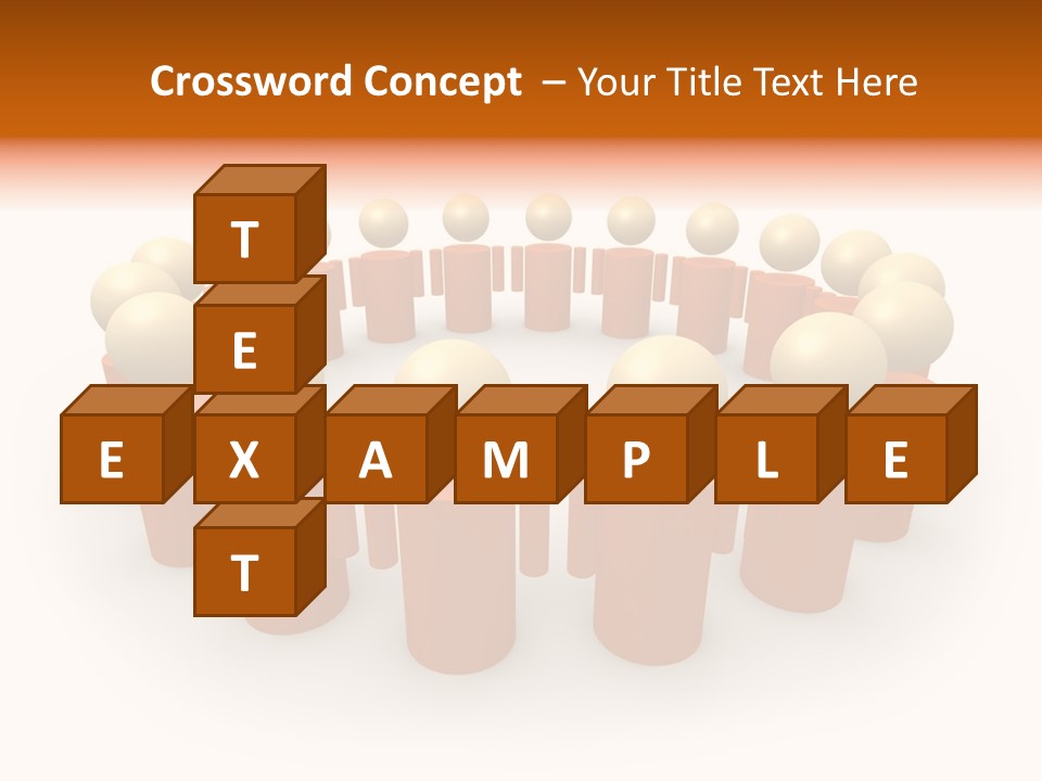 Symbolic Team #4 PowerPoint Template