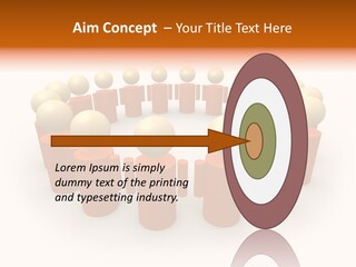 Symbolic Team #4 PowerPoint Template