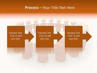 Symbolic Team #4 PowerPoint Template