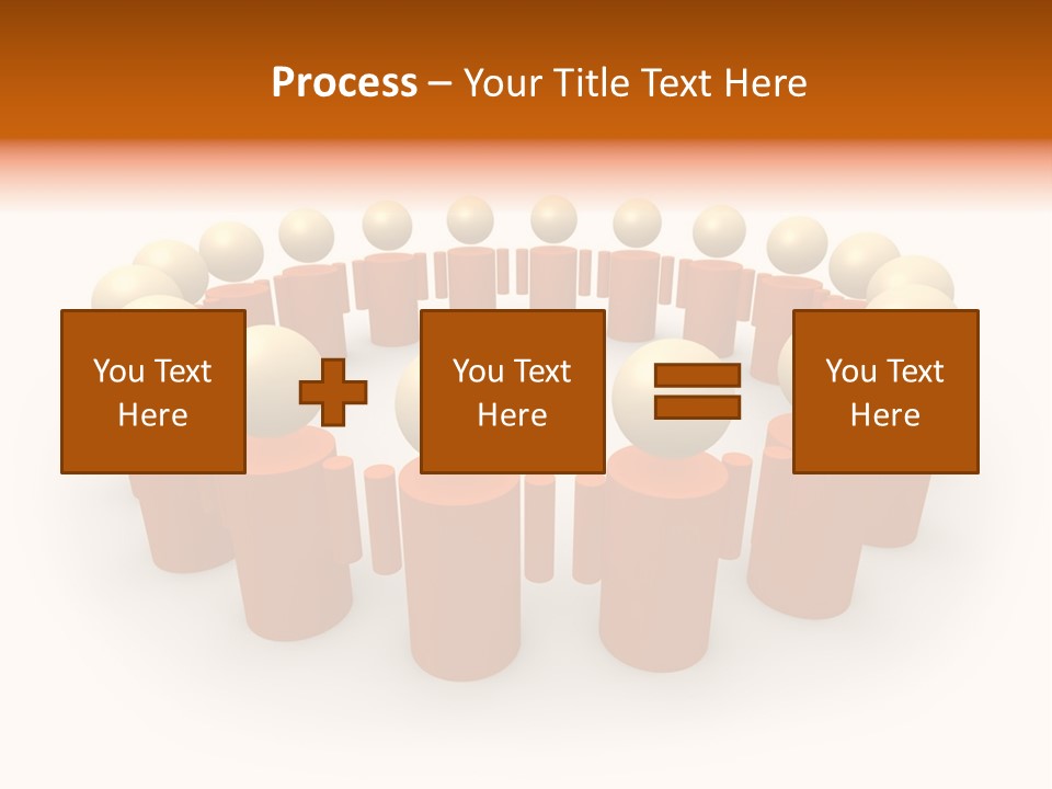 Symbolic Team #4 PowerPoint Template