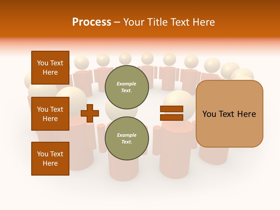 Symbolic Team #4 PowerPoint Template