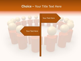 Symbolic Team #4 PowerPoint Template