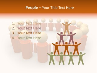 Symbolic Team #4 PowerPoint Template