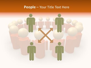 Symbolic Team #4 PowerPoint Template