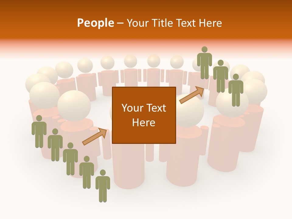 Symbolic Team #4 PowerPoint Template