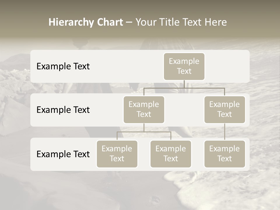 Retired Couple On Beach Series. Series1Rc PowerPoint Template