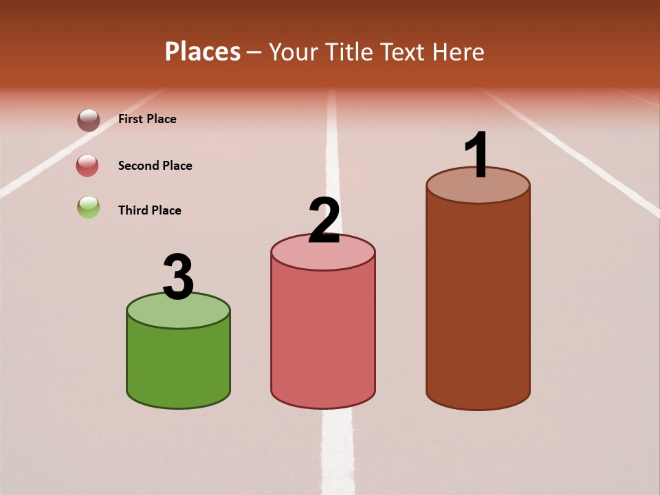 Race Track PowerPoint Template