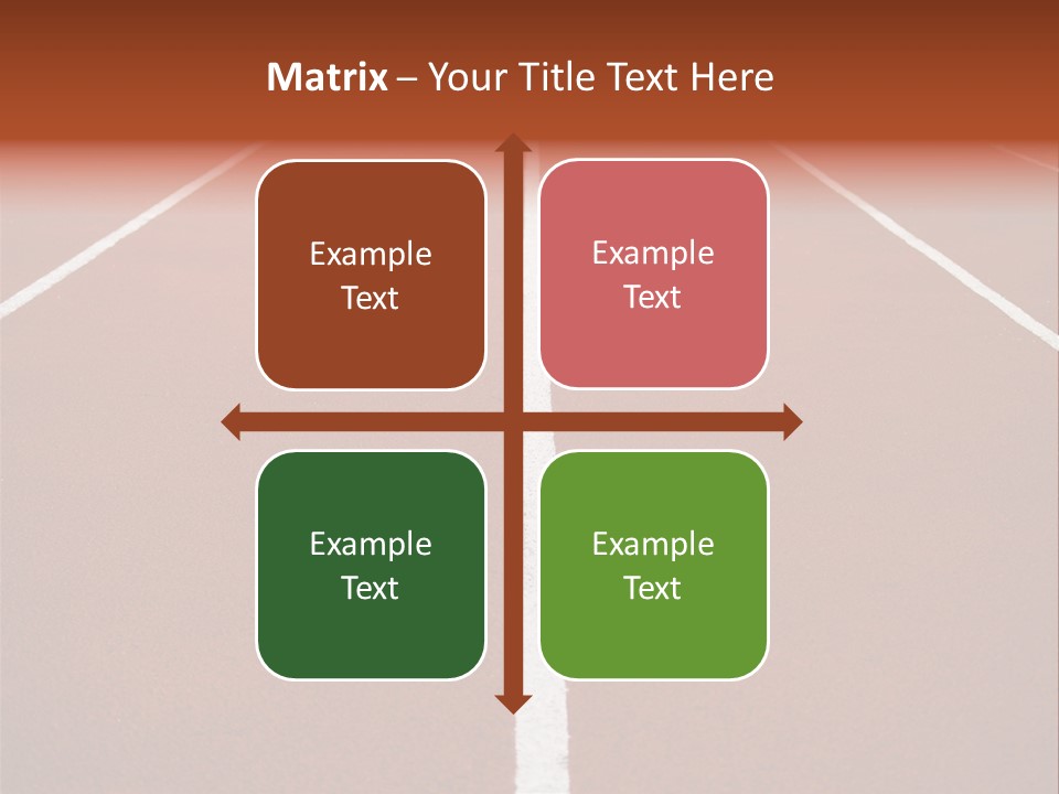 Race Track PowerPoint Template