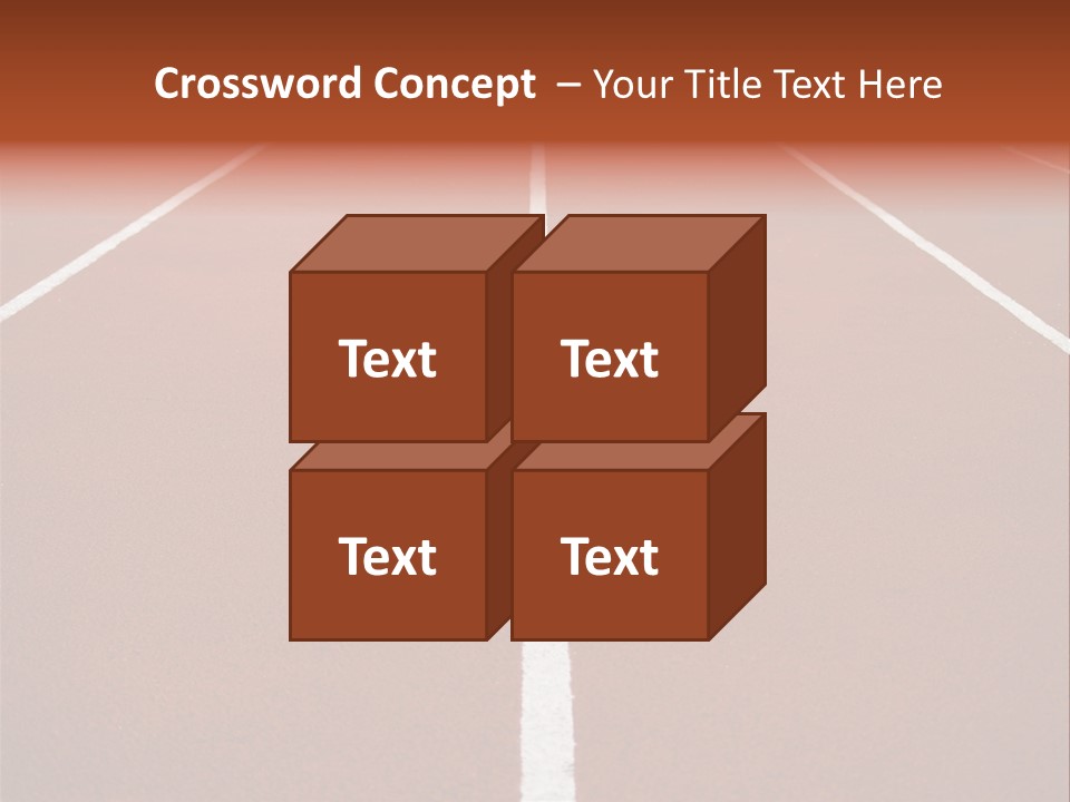 Race Track PowerPoint Template
