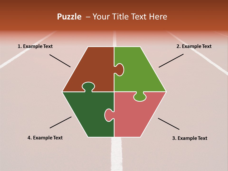 Race Track PowerPoint Template