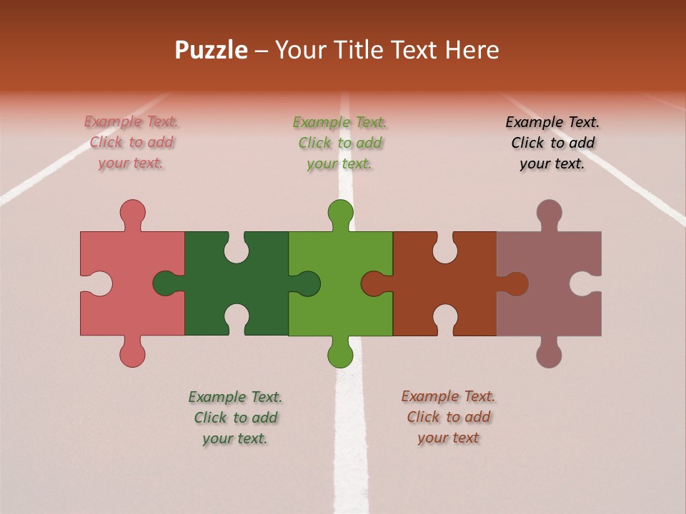 Race Track PowerPoint Template