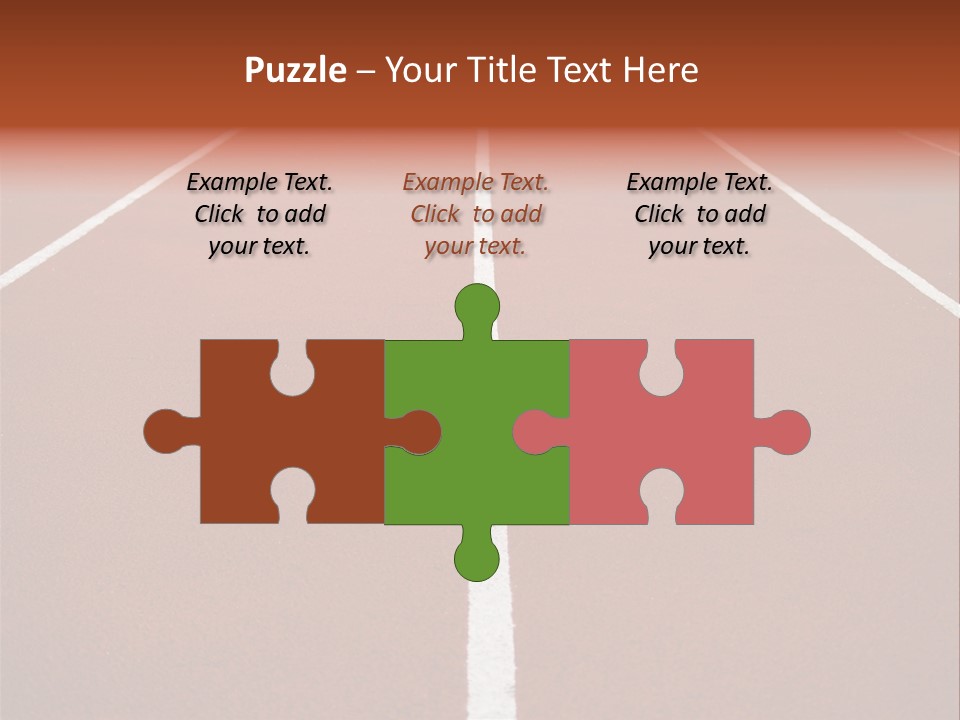 Race Track PowerPoint Template