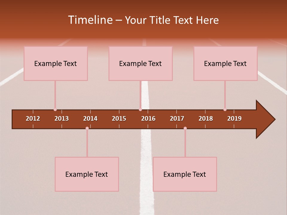 Race Track PowerPoint Template