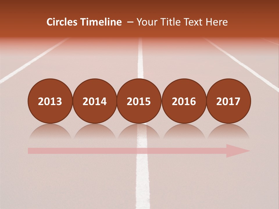 Race Track PowerPoint Template