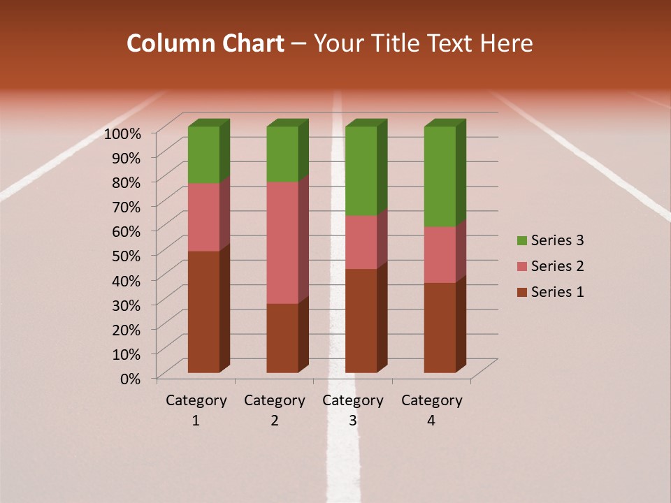 Race Track PowerPoint Template
