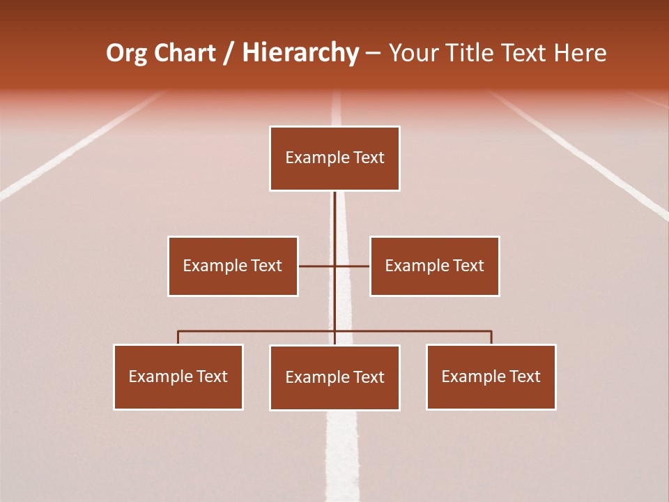 Race Track PowerPoint Template