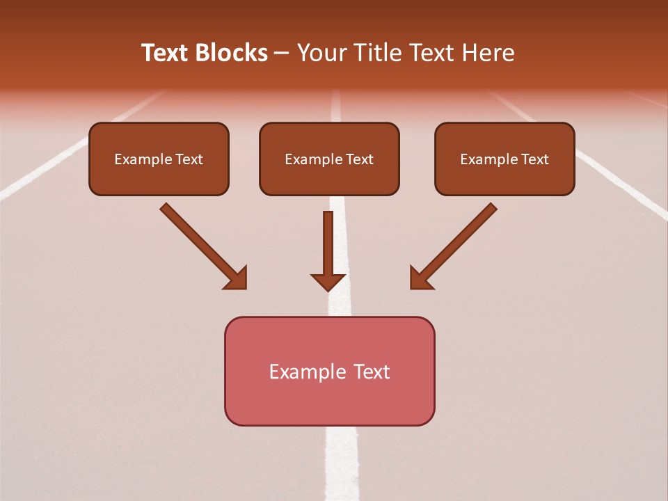 Race Track PowerPoint Template