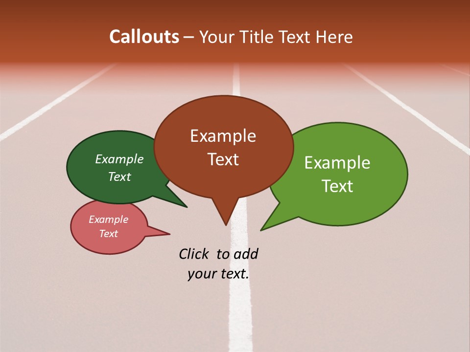 Race Track PowerPoint Template