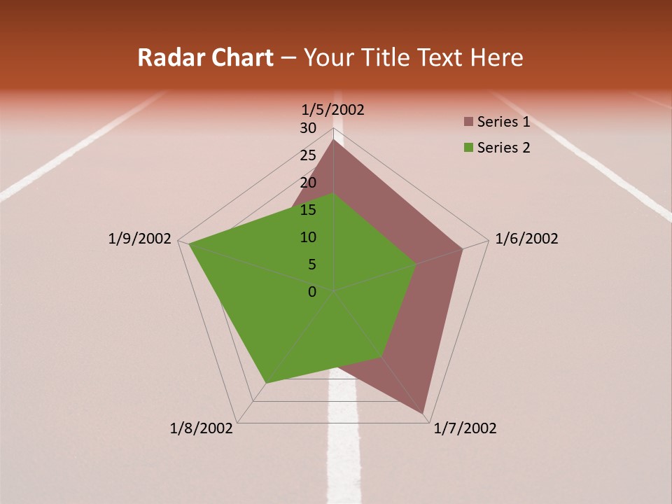 Race Track PowerPoint Template
