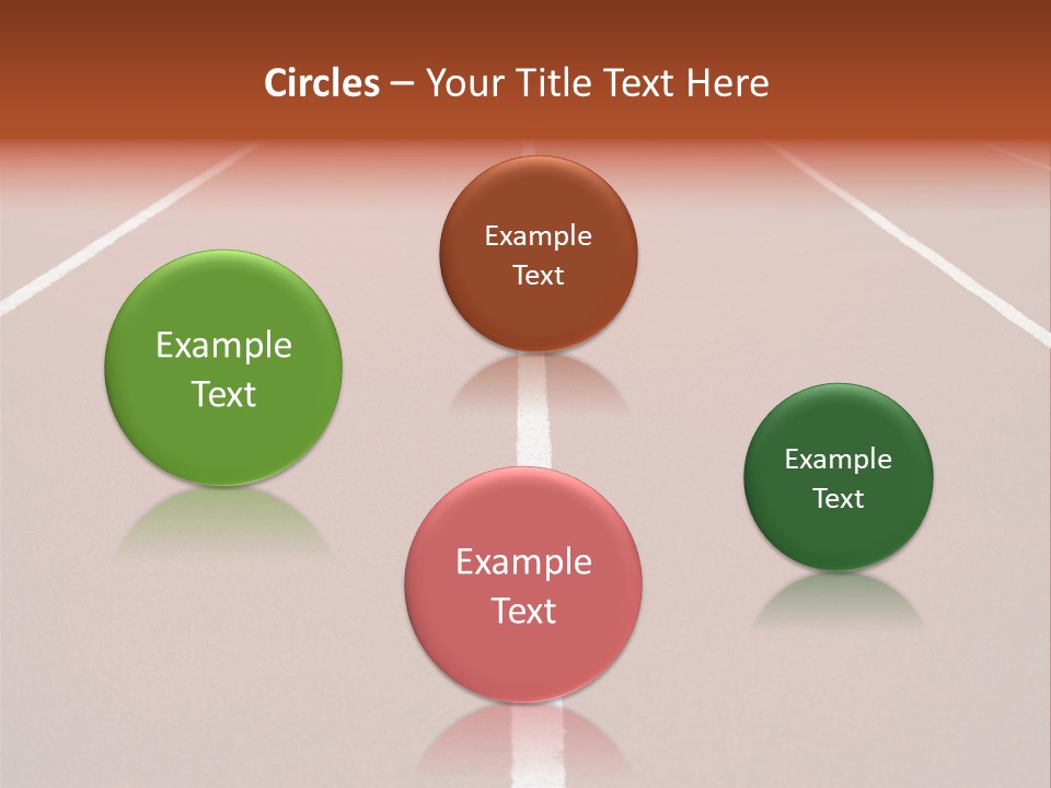 Race Track PowerPoint Template