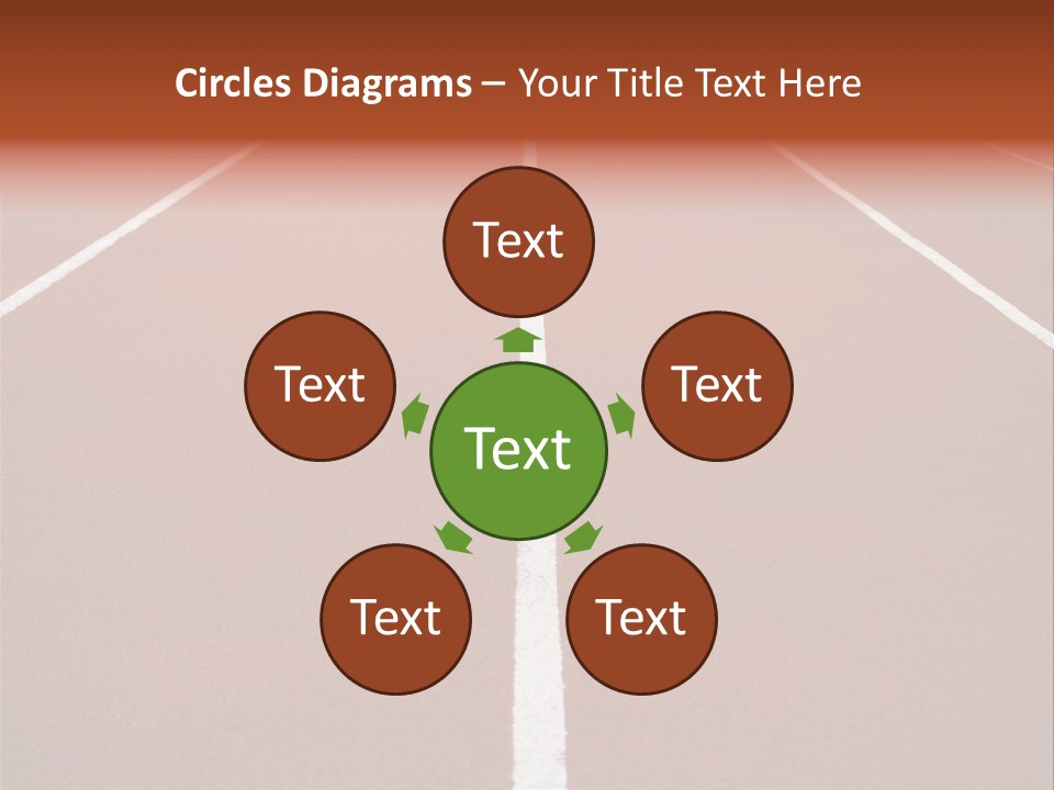 Race Track PowerPoint Template