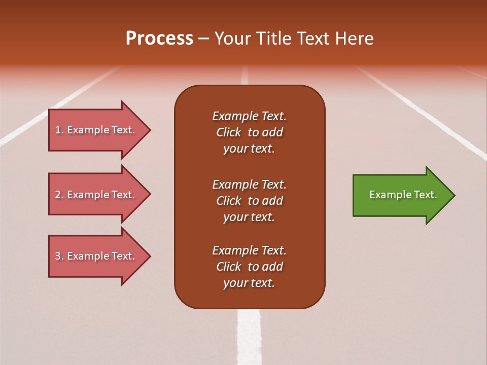 Race Track PowerPoint Template