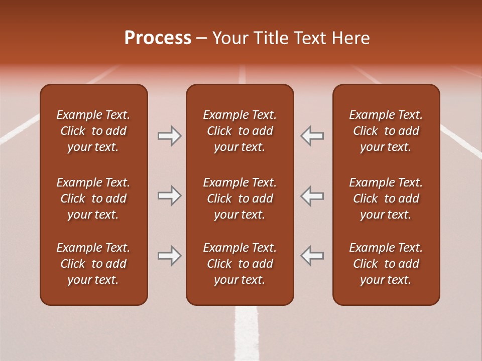 Race Track PowerPoint Template