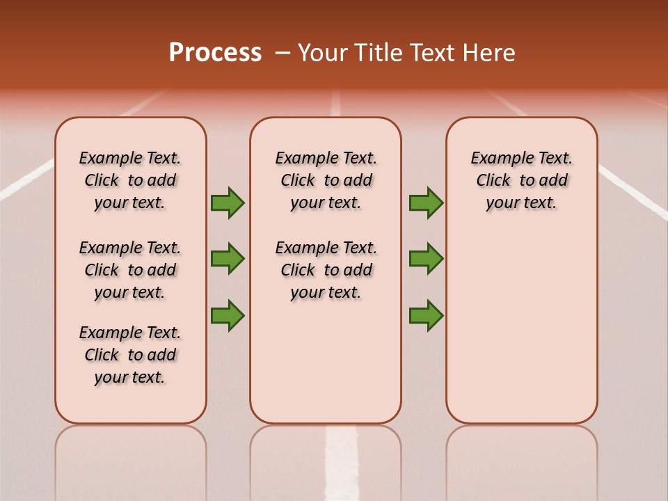 Race Track PowerPoint Template