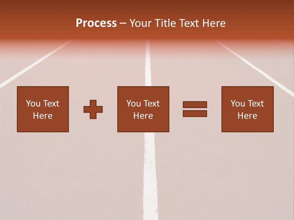 Race Track PowerPoint Template