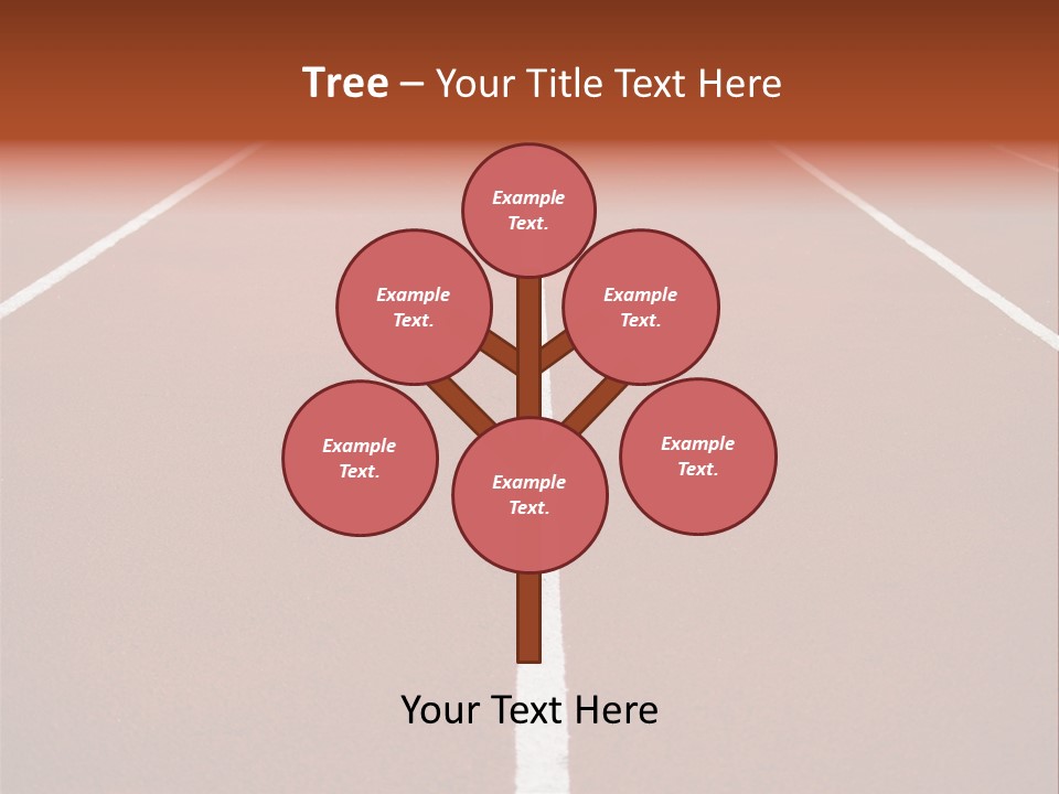 Race Track PowerPoint Template