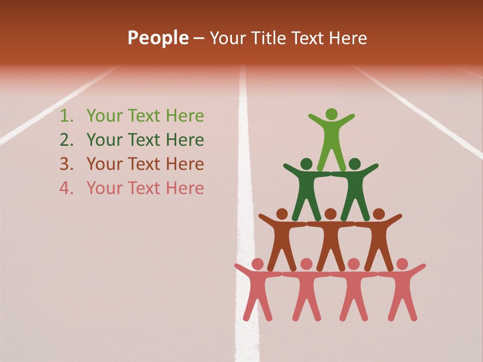 Race Track PowerPoint Template