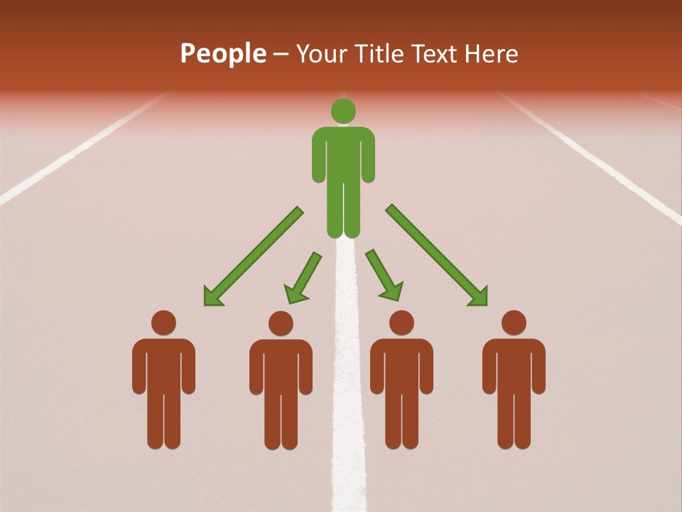 Race Track PowerPoint Template