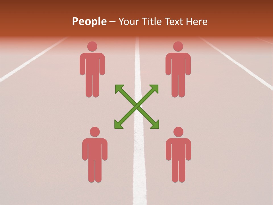 Race Track PowerPoint Template