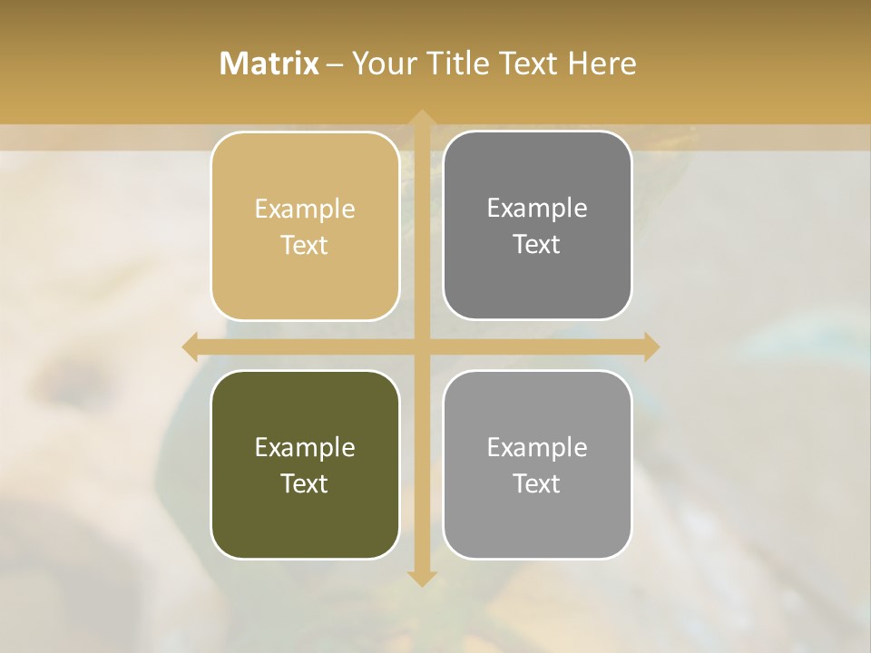Anolis In Terrarium PowerPoint Template