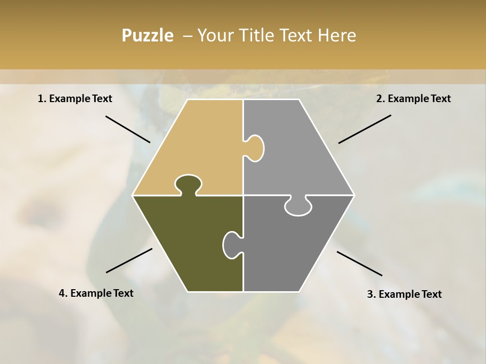 Anolis In Terrarium PowerPoint Template