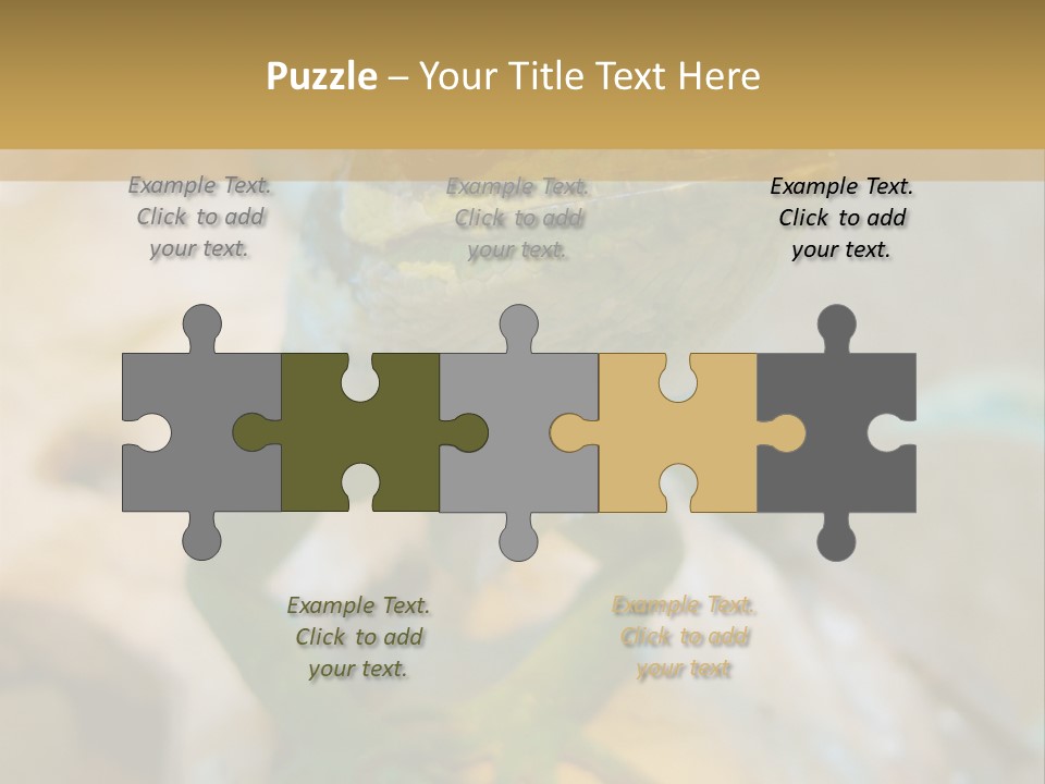 Anolis In Terrarium PowerPoint Template