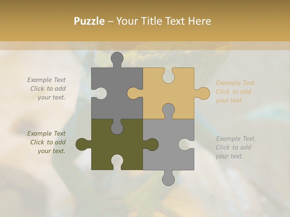 Anolis In Terrarium PowerPoint Template