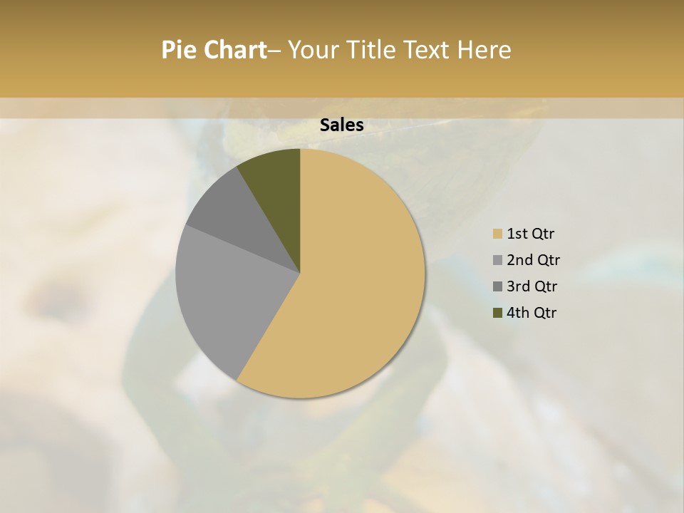 Anolis In Terrarium PowerPoint Template