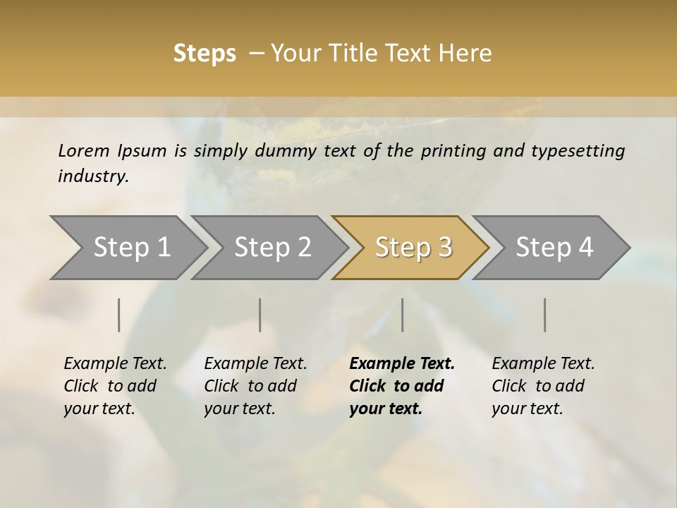 Anolis In Terrarium PowerPoint Template